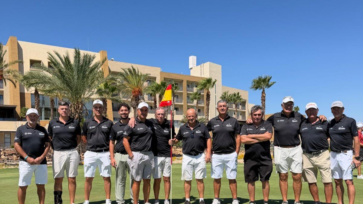 El Restaurante Valentín, campeón de la Final Four de la XVII Liga Almeriense de Golf.