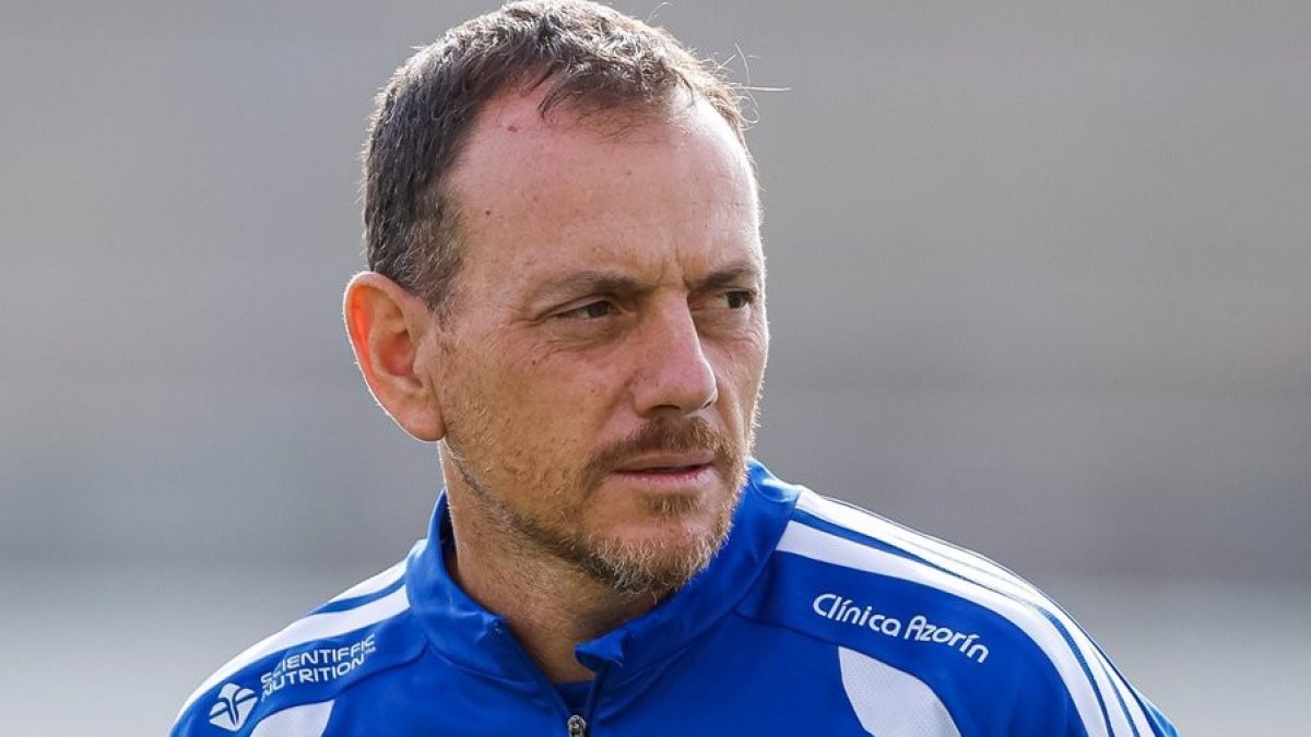 Alberto González, entrenador del Albacete.