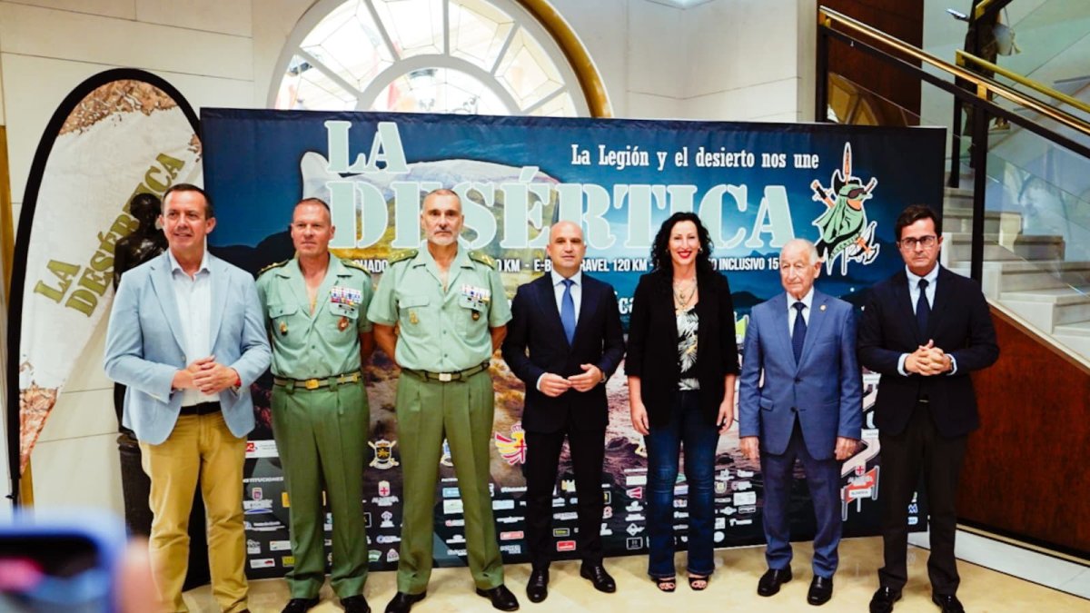 Presentación de la VIII edición de La Desértica en la Diputación de Almería.