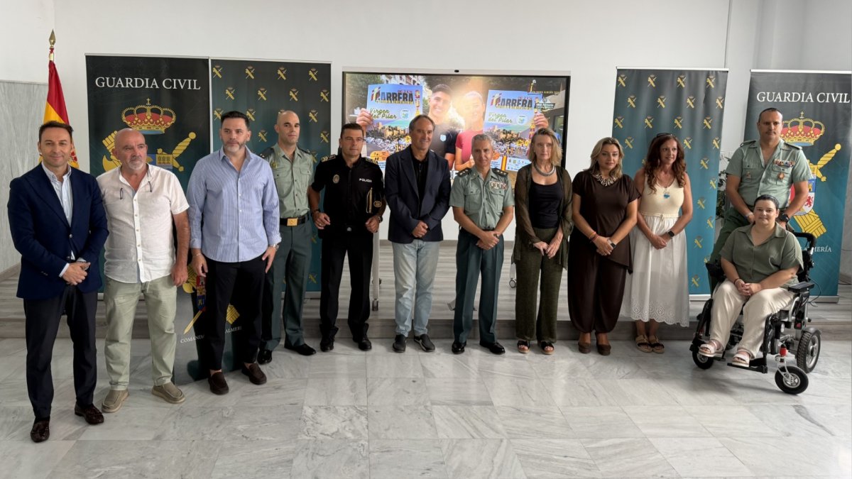 Máxima unión para que Almería vuelva a dar ejemplo de solidaridad con la III Carrera de la Guardia Civil el 11 de octubre.
