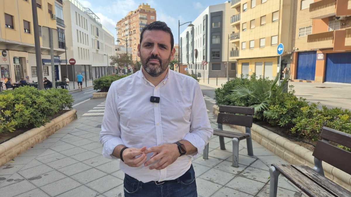 El portavoz del Grupo Socialista en la Diputación de Almería, Juan Manuel del Real Ruiz
