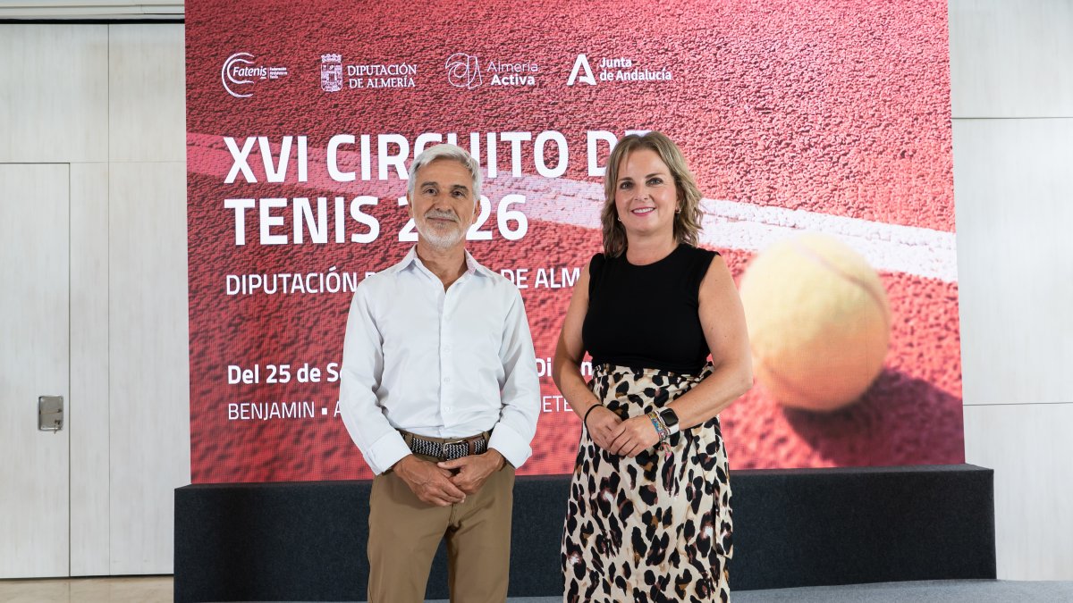 Diputación acerca el tenis a los almerienses con la XVI edición de su Circuito Provincial.