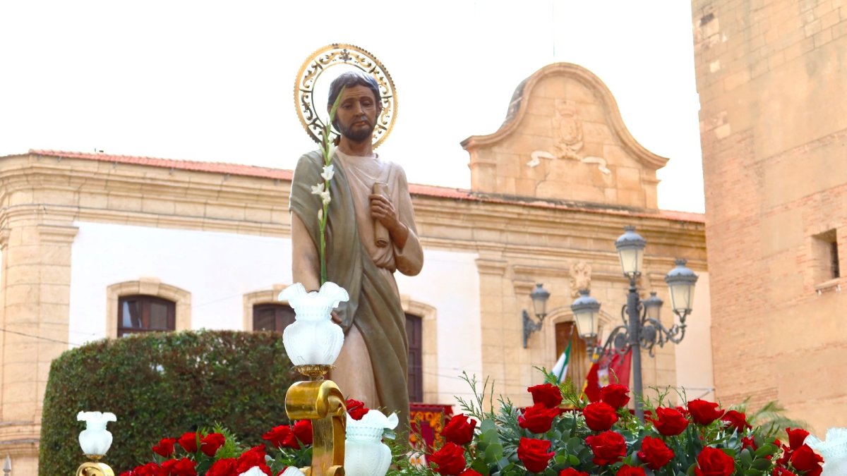 La procesión de San Cleofás, patrón de Vera, tendrá lugar el viernes 25 de septiembre, tras la Santa Misa de las 12:00 en la Iglesia de Nuestra Señora de la Encarnación.