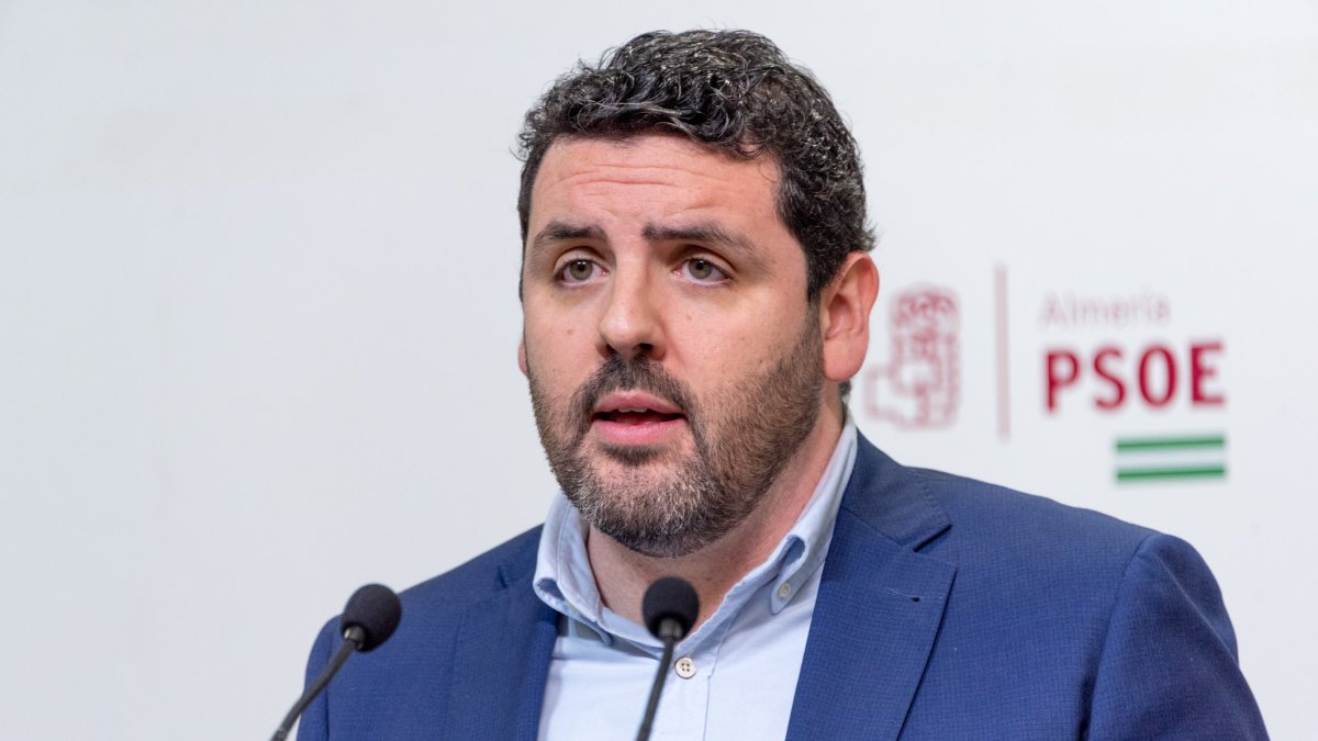 Juan Manuel del Real, portavoz socialista en la Diputación provincial.