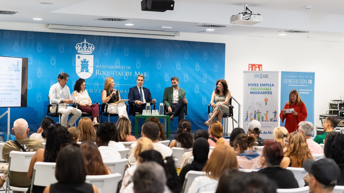 Feria del Empleo celebrada en Roquetas de Mar (Almería).