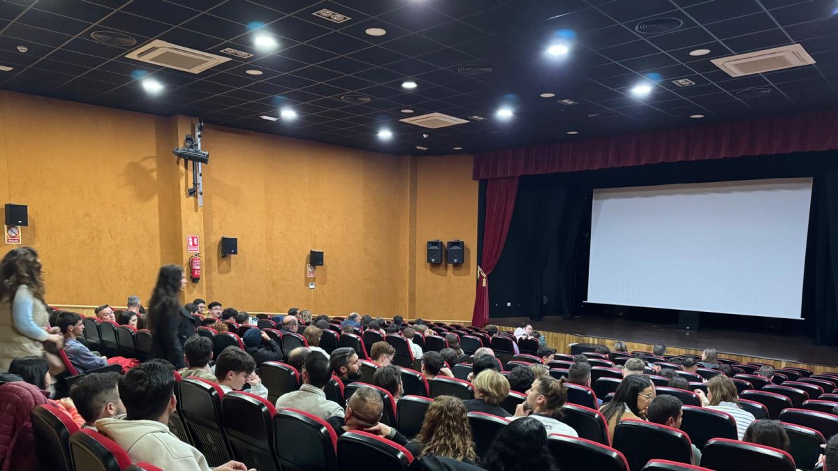 Imagen de archivo del cine de Albox.