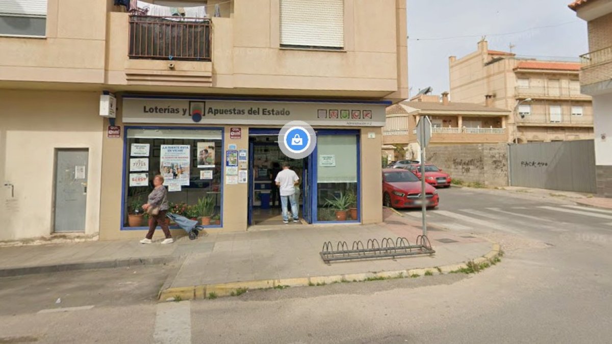 Administración de Lorterías 'El Trébol Dorado', en Vícar.