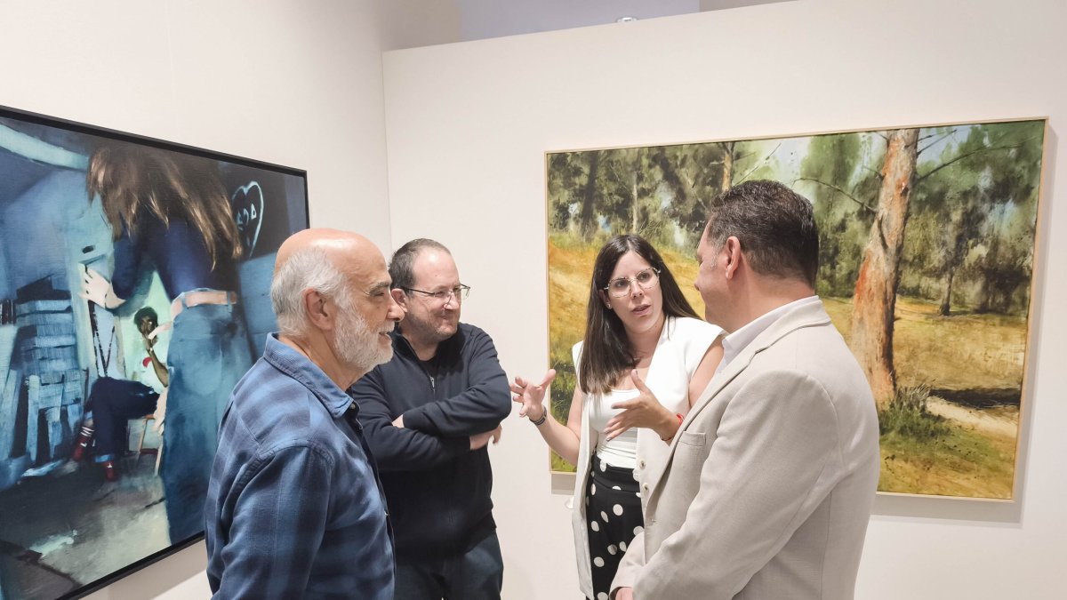 Imagen de archivo de la primera exposición fruto de este concurso.