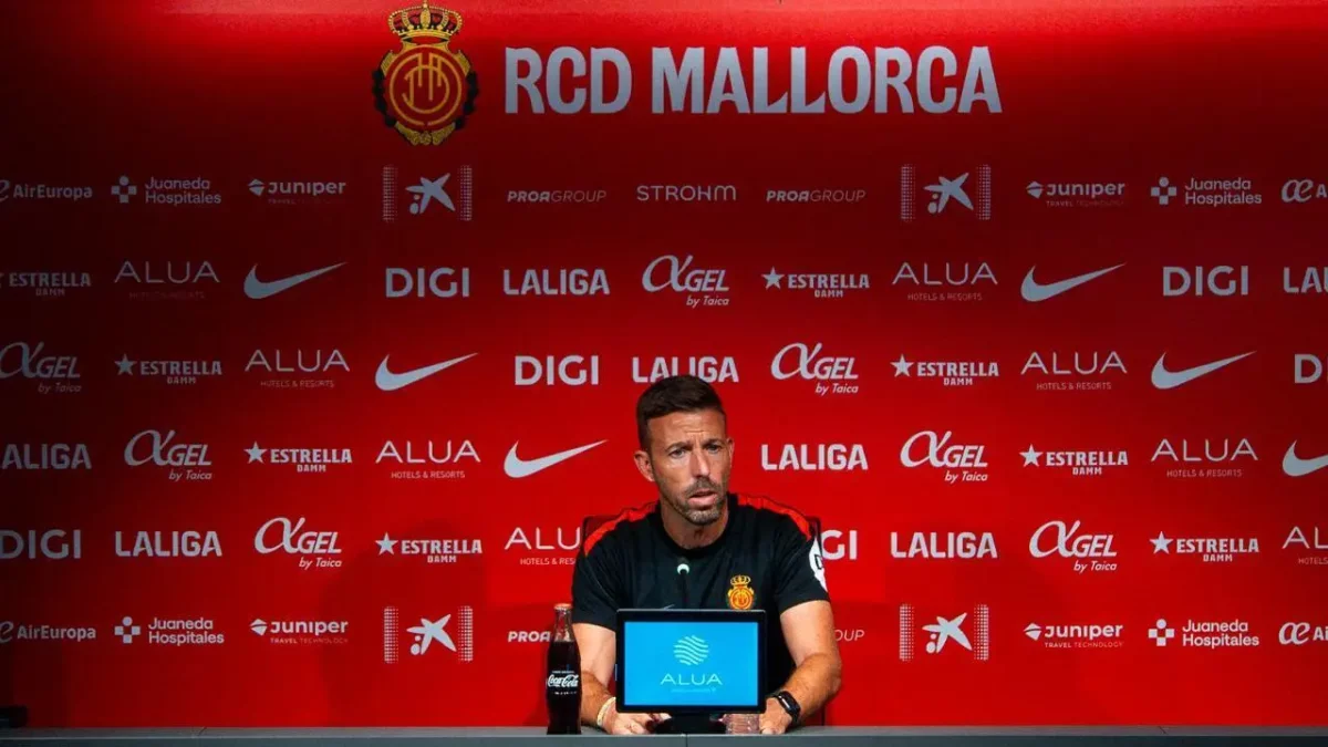 Luis García tras la derrota del Mallorca ante el Almería.