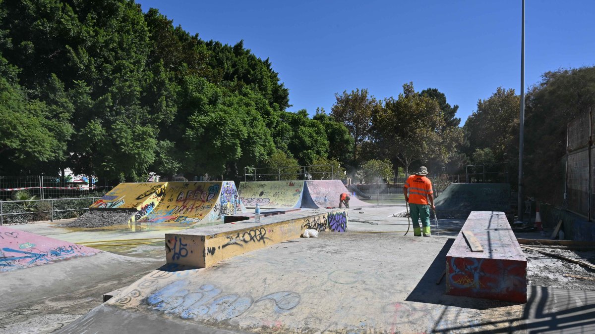 Imagen del skatepark.