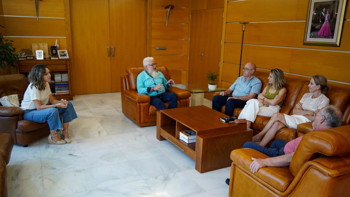 Reunión en el Ayuntamiento de El Ejido.