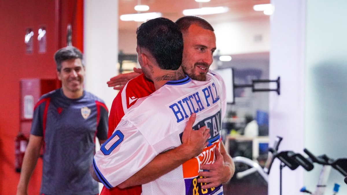 Rodrigo Ely, un jugador querido en Almería que ahora debe parar a causa de una artritis en el tobillo derecho que sufrió el 12 de septiembre.