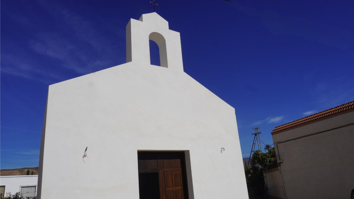 Imagen de la nueva ermita del Llano de Don Antonio.