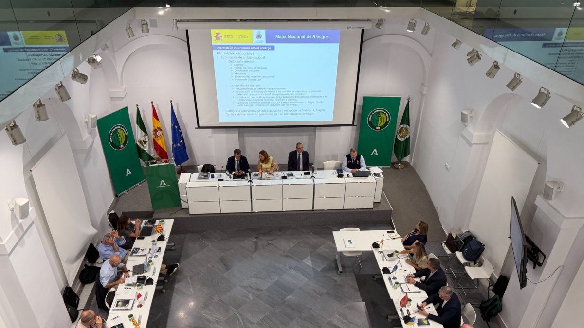 Reunión de Direcciones Generales de Protección Civil en Sevilla.