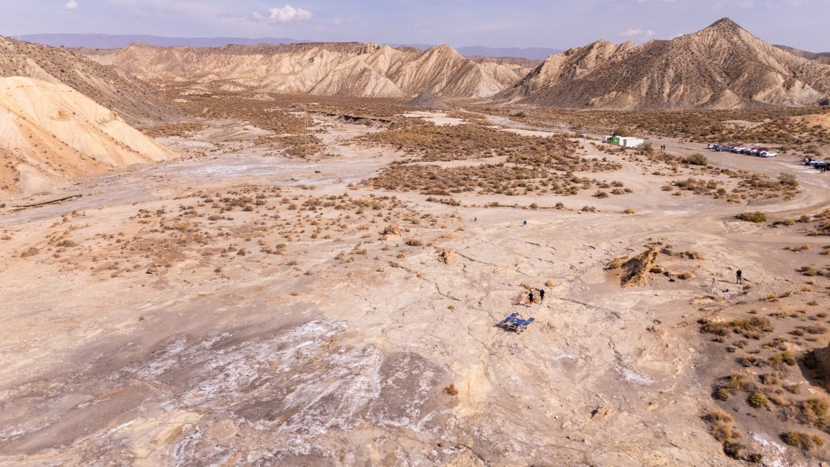 El desierto de Tabernas, en el término municipal de Gádor, como campo de maniobras para la Agencia Espacial Europea y su rover marciano.