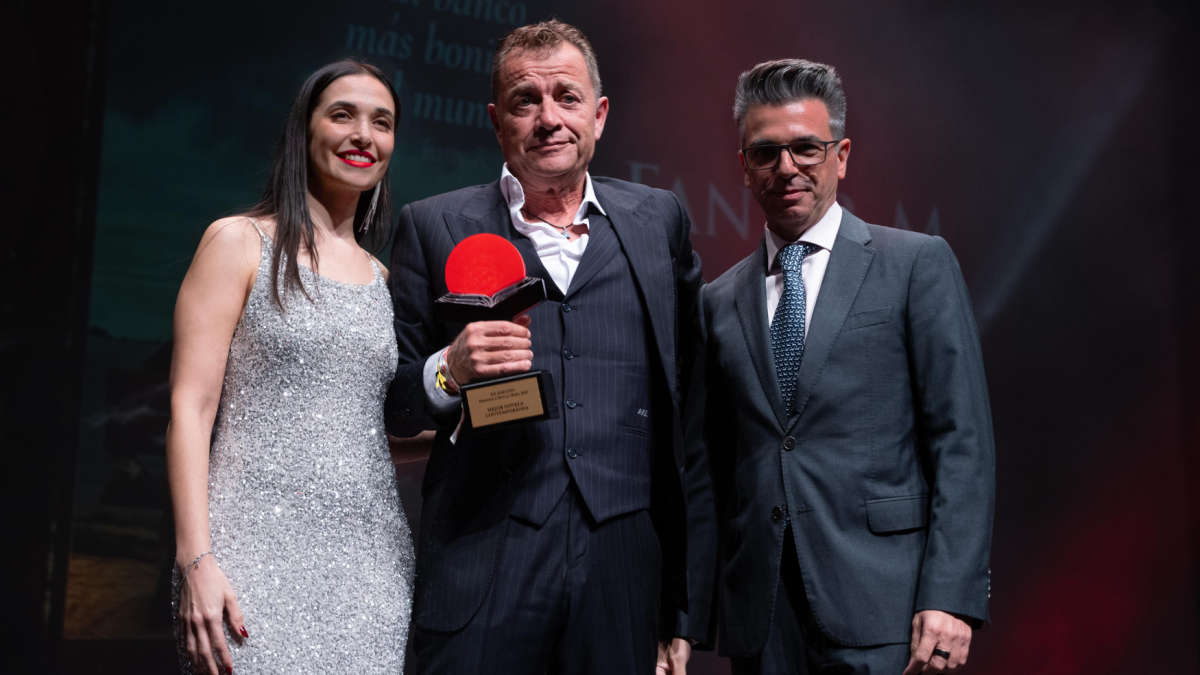 Uno de los galardonados en la pasada edición de los Premios Círculo Rojo.