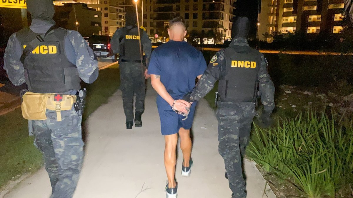 Detención de Jonathan Yera Pozo en Punta Cana.