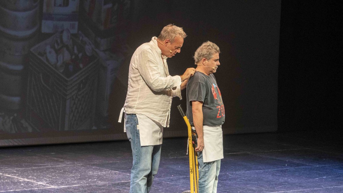 Pepe Céspedes y Paco Calavera llenaron el Auditorio Maestro Padilla.