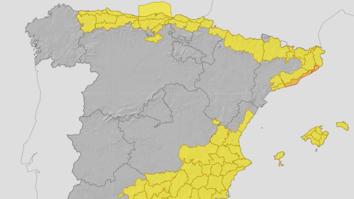 La inestabilidad meteorológica sigue presente en parte de España