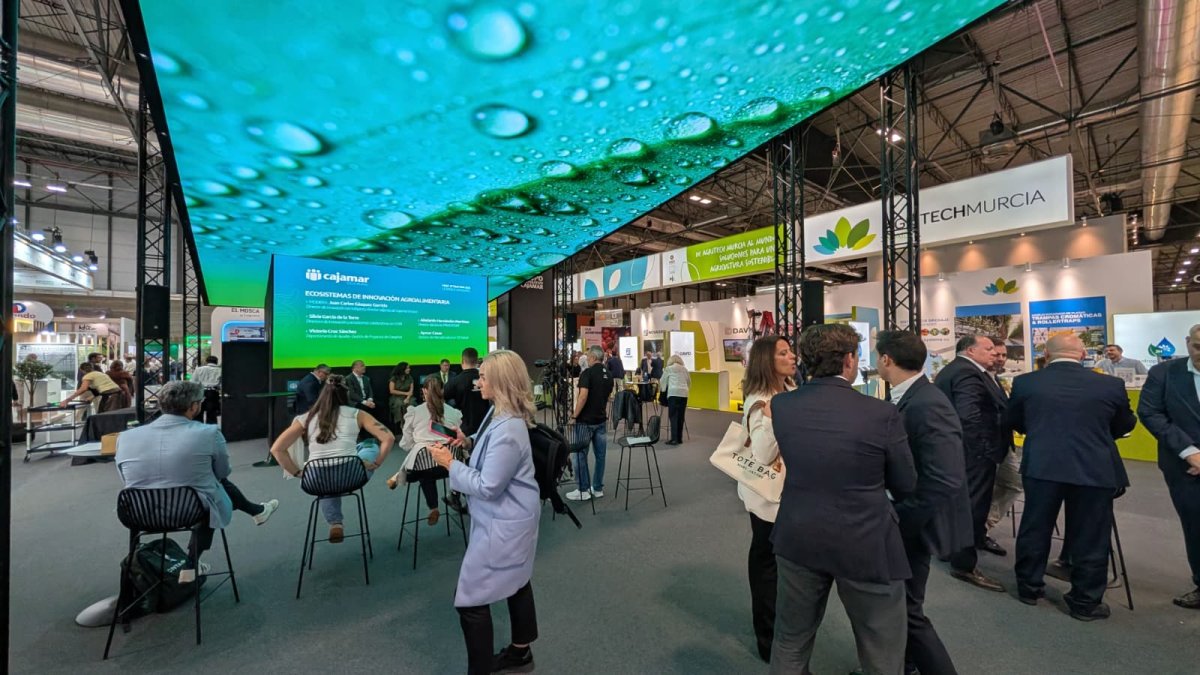 Stand de Cajamar en Fruit Attraction.