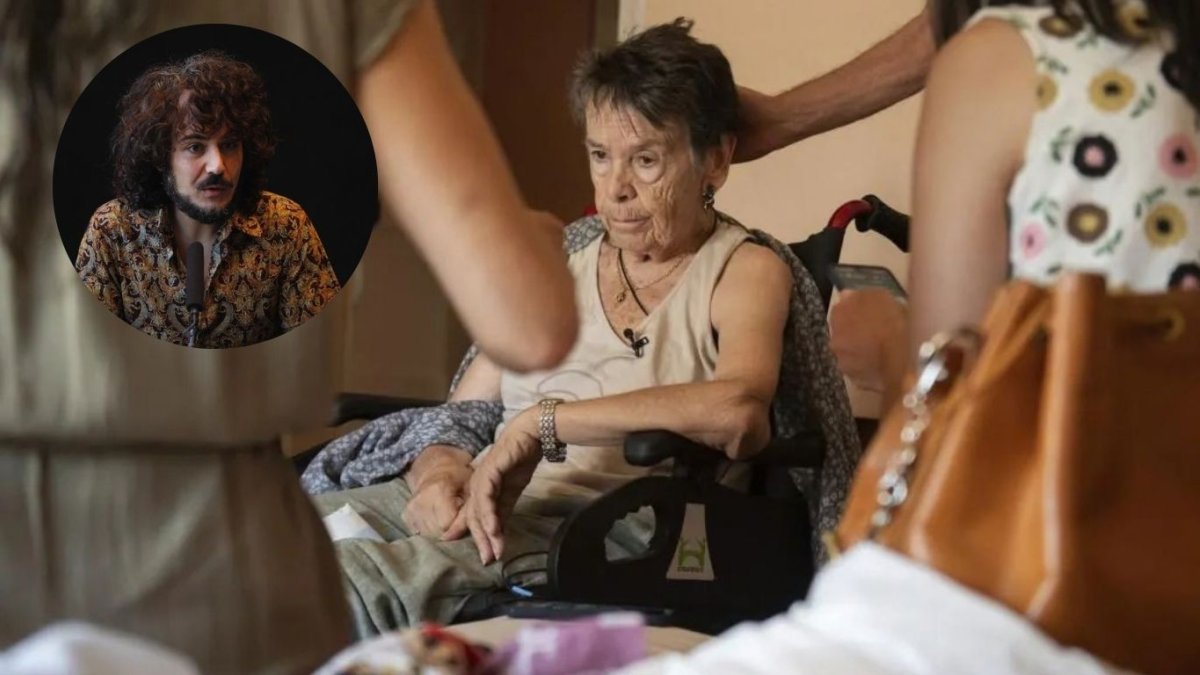 A la izquierda, una imagen del artista almeriense. A la derecha: Maricarmen en una foto reciente.