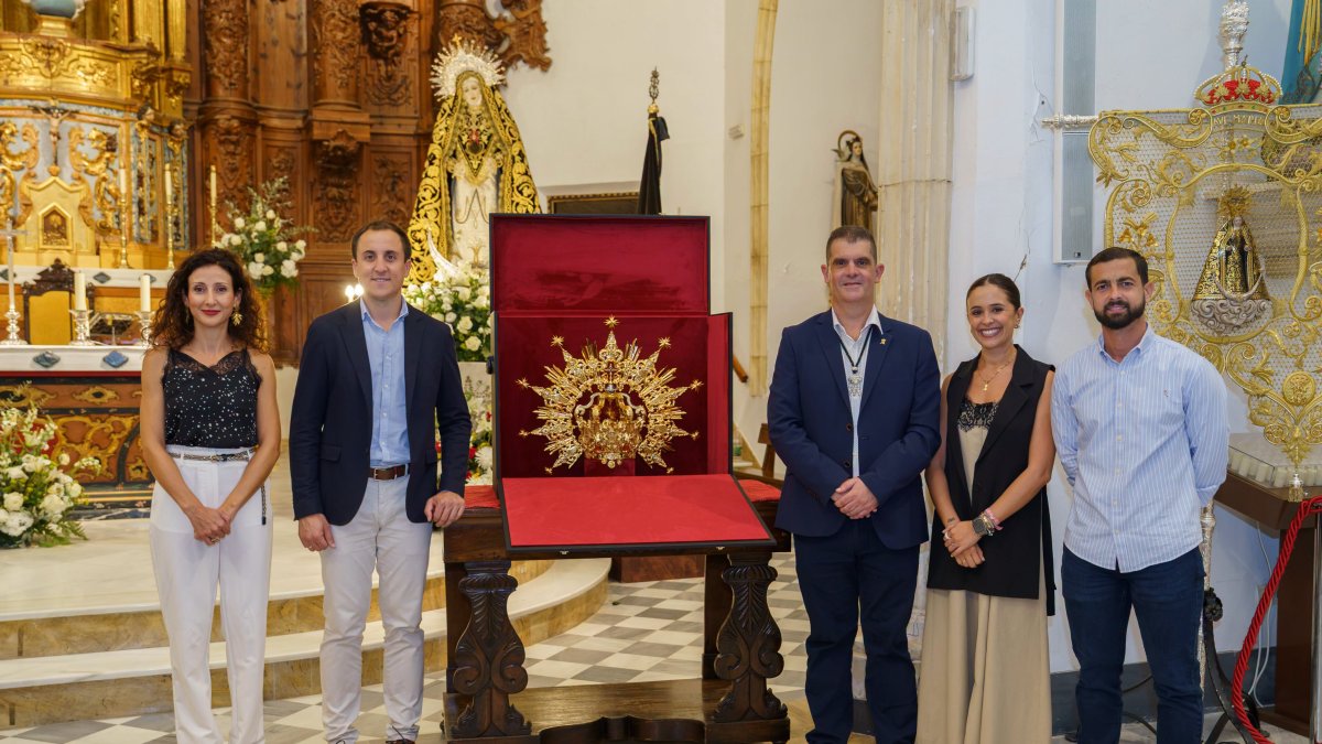 La nueva corona será impuesta a la Patrona el próximo sábado