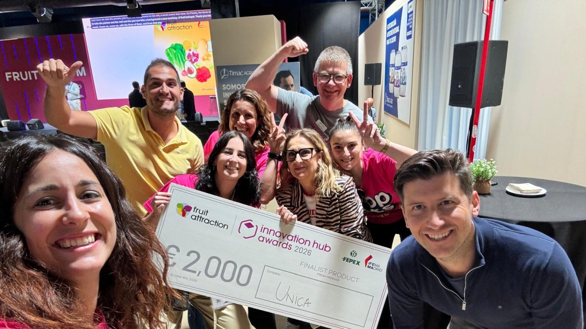 UNICA, reconocida durante la feria hortofrutícola celebrada en Madrid.