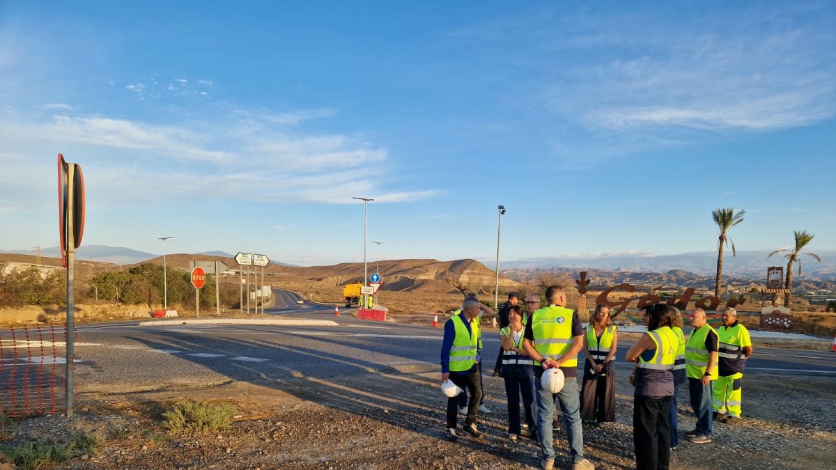 La delegada de Fomento visita las obras