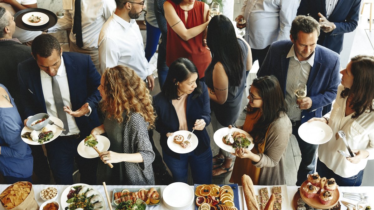El catering gana espacio en los eventos corporativos.