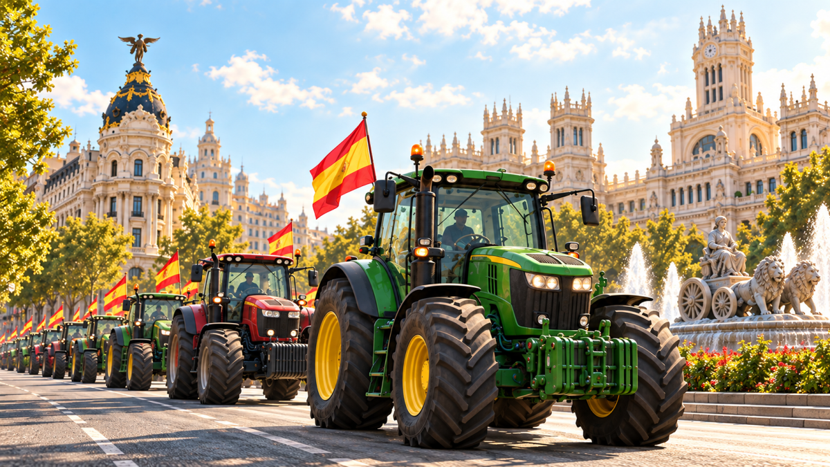 Las tres organizaciones agrarias se movilizarán conjuntamente el 28 de octubre
bajo el lema “Producimos tu comida, merecemos vivir de nuestro trabajo