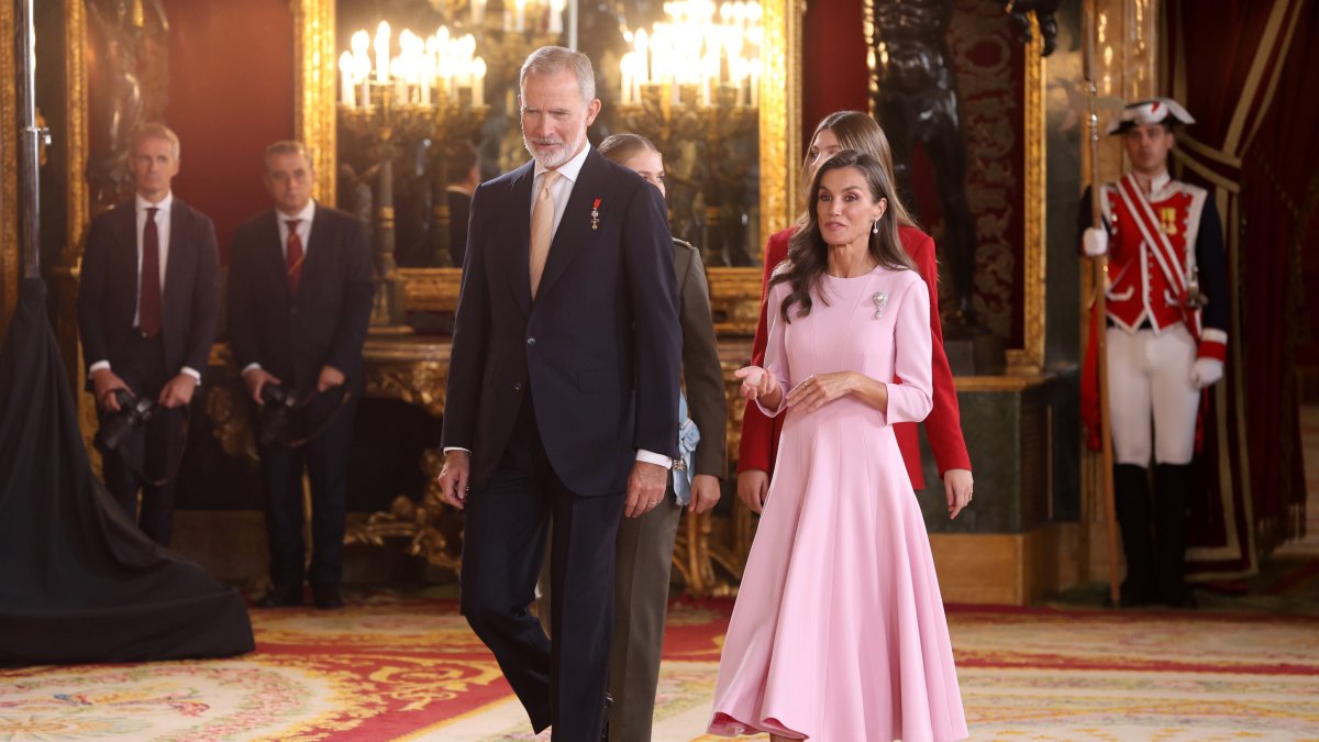El Rey Felipe VI y la Reina Letizia