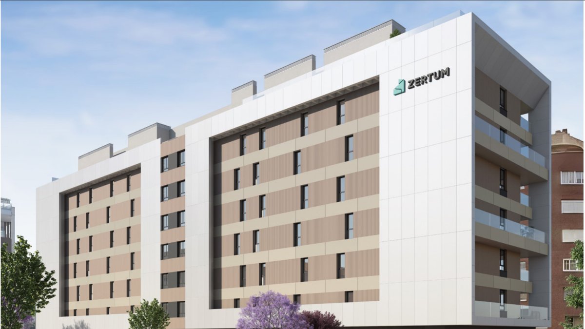 Imagen virtual del edificio Plenamar.