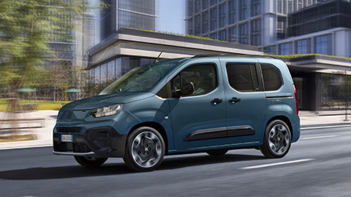 Llega la versión del Fiat Qubo con eficiente motor eléctrico