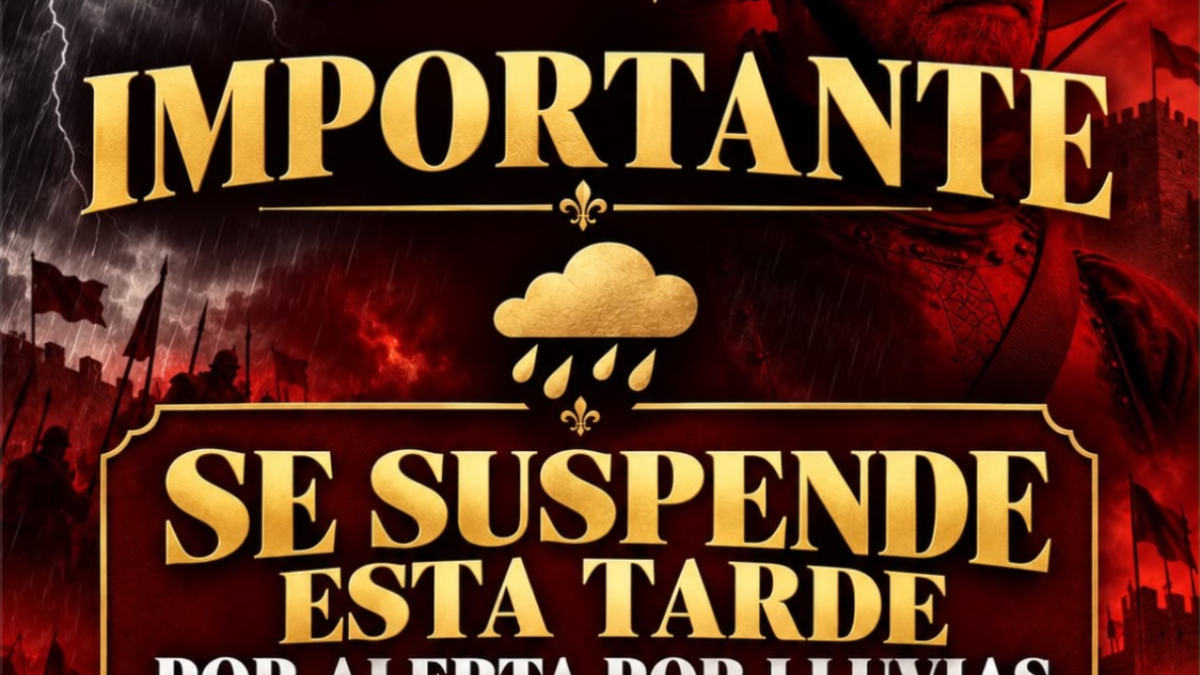 Una de las actividades canceladas este sábado
