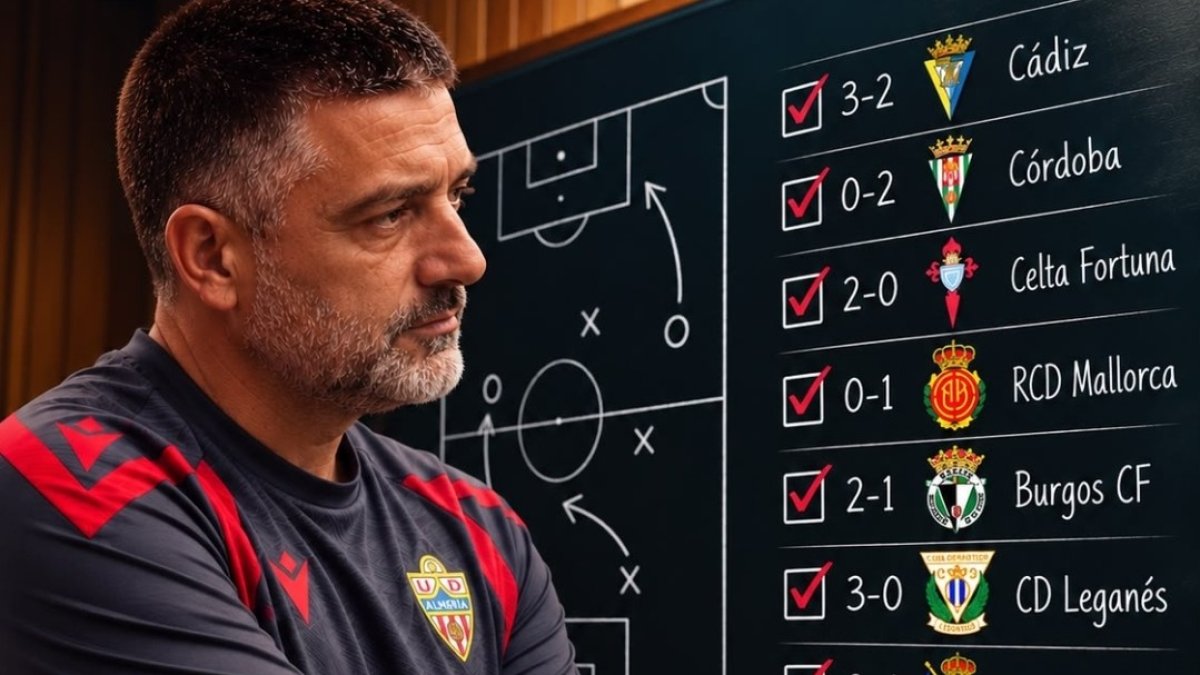 Imagen hecha por la IA publicada en el perfil de Instagram de la UD Almería.