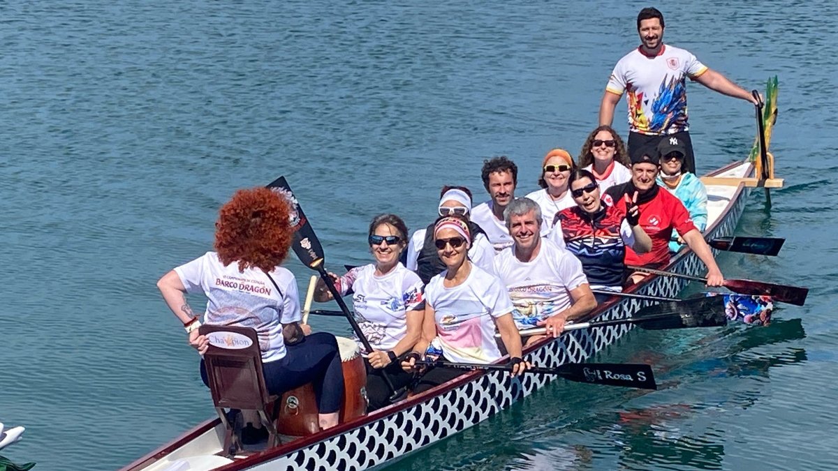 El Club Náutico de Almerimar debuta como equipo en una competición internacional de Dragon Boat.