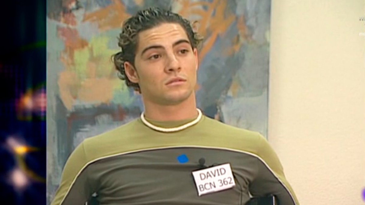 Una imagen de David Bisbal durante su castin de 'Operación Triunfo'.