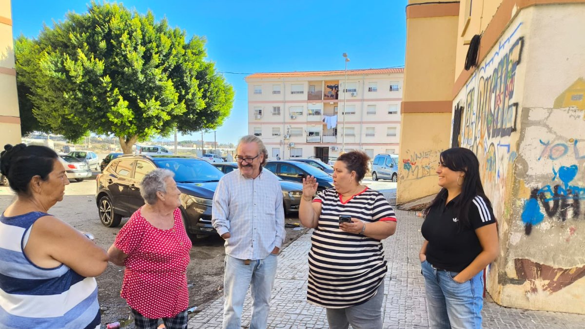 Visita al barrio de El Puche.
