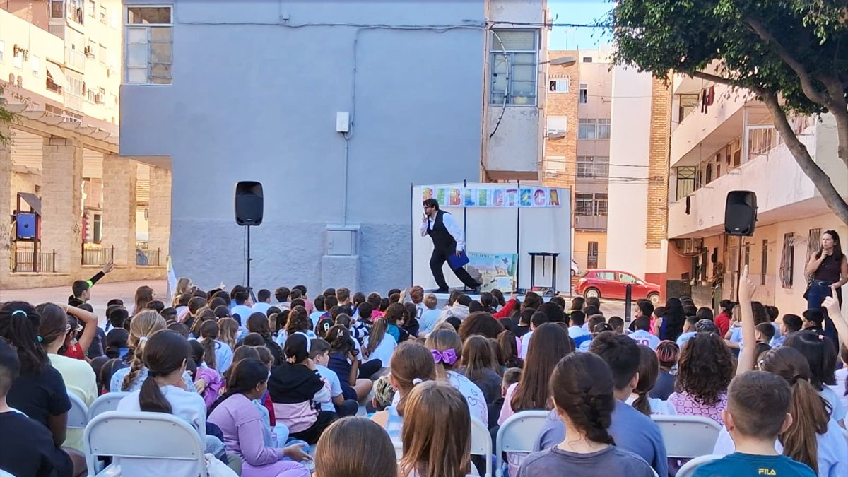 La Red Municipal de Almería celebra esta semana el Día de las Bibliotecas con más de 1.500 escolares de centros educativos