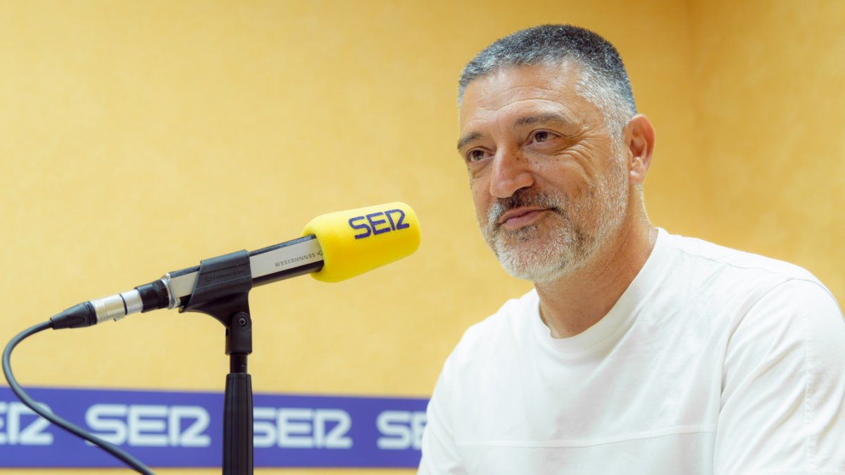 García Pimienta está disfrutando del Almería y de la provincia. Ha conectado desde que vino de vacaciones hace diez años.