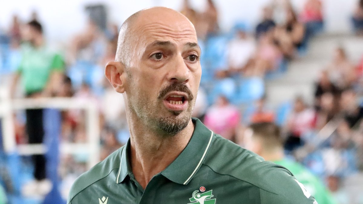 Israel Rodríguez, técnico de Unicaja Costa de Almería.