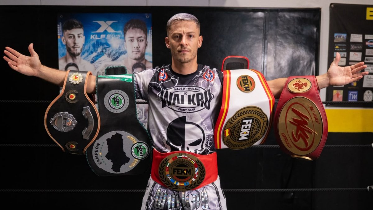 Alejandro 'Hurricane' Robles lleva diez años dedicándose al kickboxing y quiere ser campeón en casa el próximo 14 de noviembre.