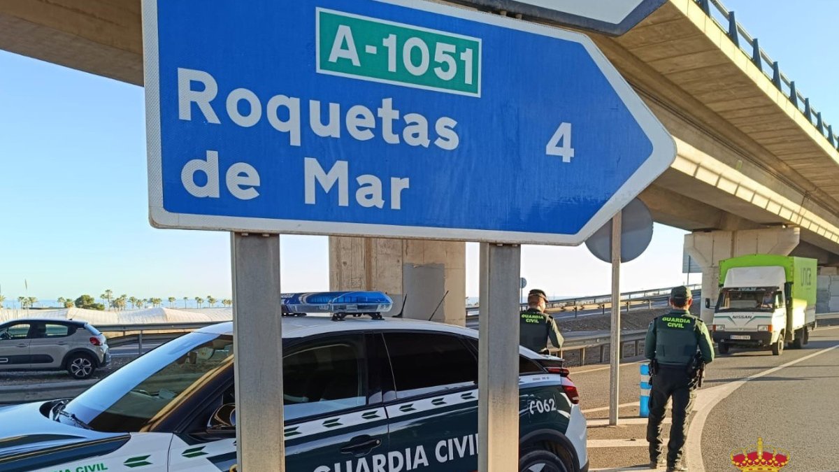 Archivo - Guardia Civil de Roquetas de Mar (Almería).
