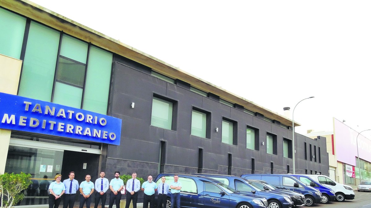 Tanatorio y crematorio Mediterráneo en Huércal de Almería.
