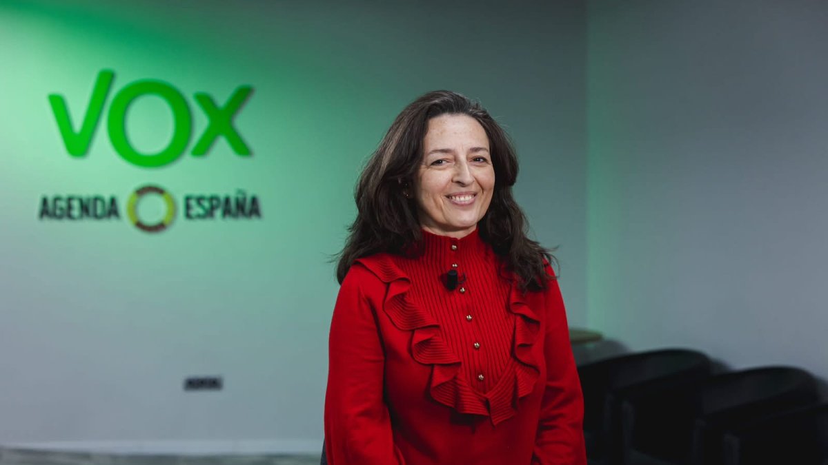 La coordinadora nacional Jurídica de Vox y candidata al Senado por Almería, Marta Castro.