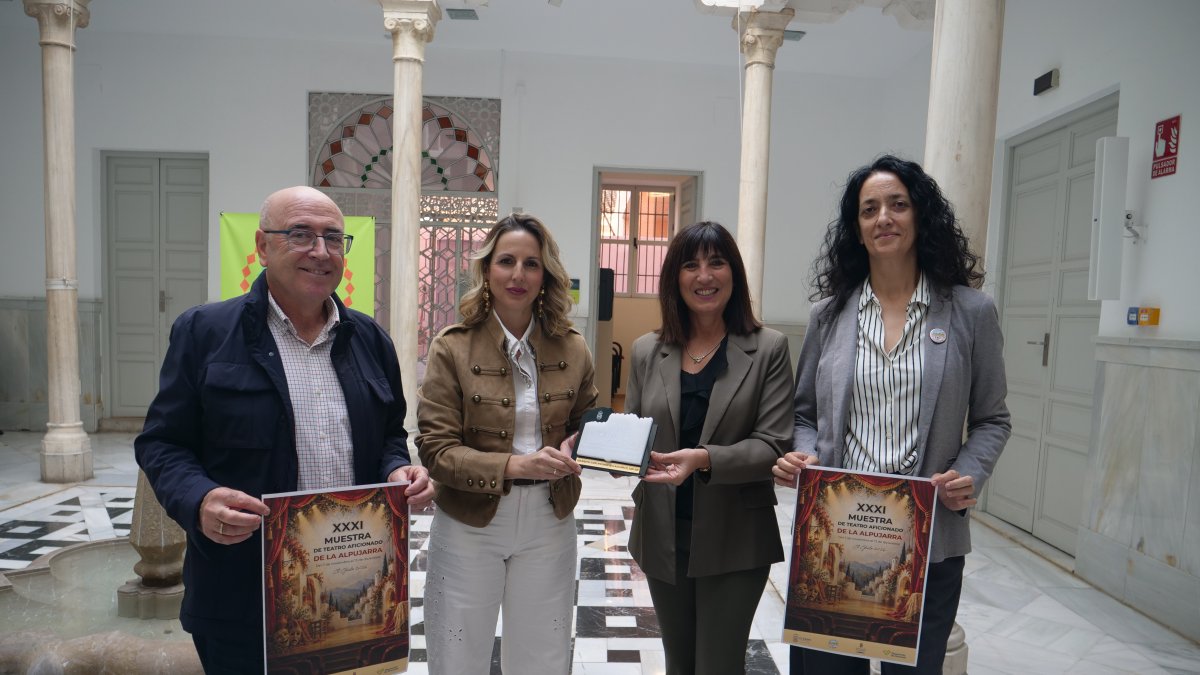 Presentación de la Muestra de Teatro Aficionado.