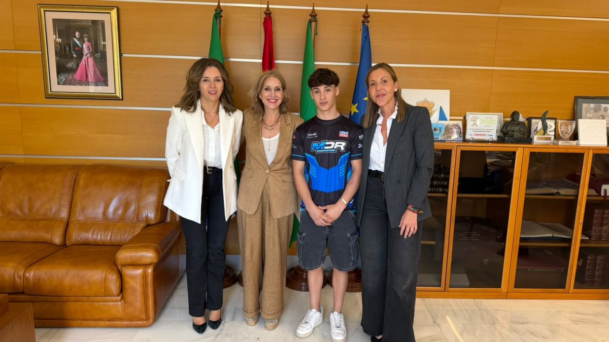 Encuentro con el piloto David Jiménez.