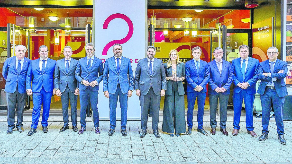 Acto empresarial en Murcia.