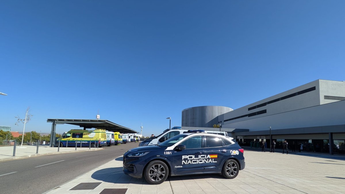 Despliegue sanitario en el Hospital de Toledo tras el accidente de Urda.