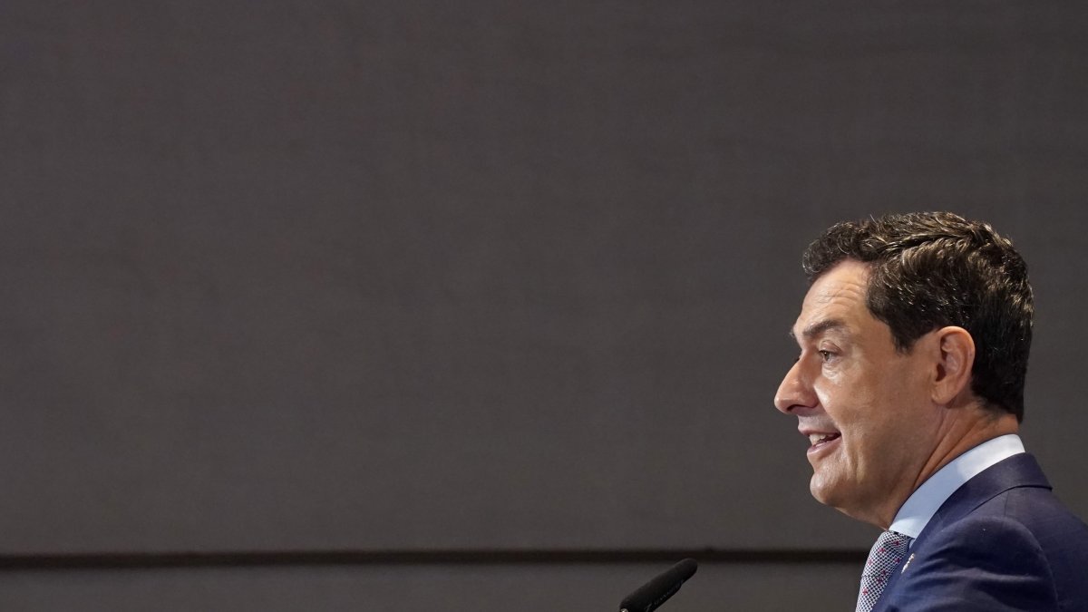 El presidente de la Junta de Andalucía, Juanma Moreno (Fotografía de Archivo)